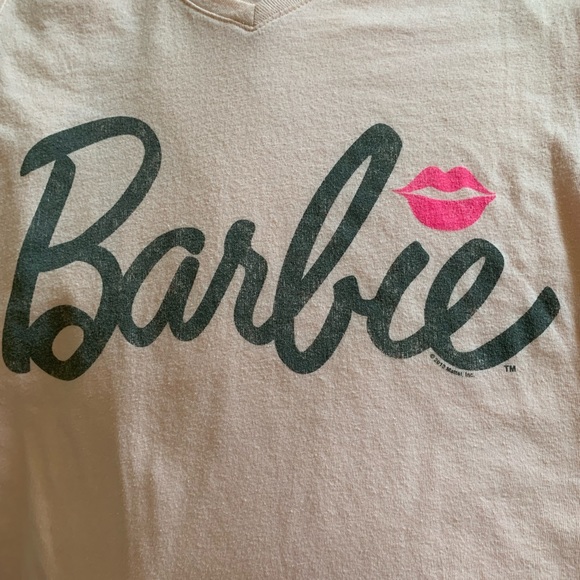 Barbie T from Old Navy Collectables. Powder Pink V neck Size L. 27” long 21” W - Picture 3 of 5